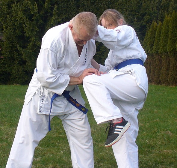 3. jpg trening kata ashihara karate