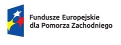 Logo Fundusze Europejskie dla Pomorza Zachodniego