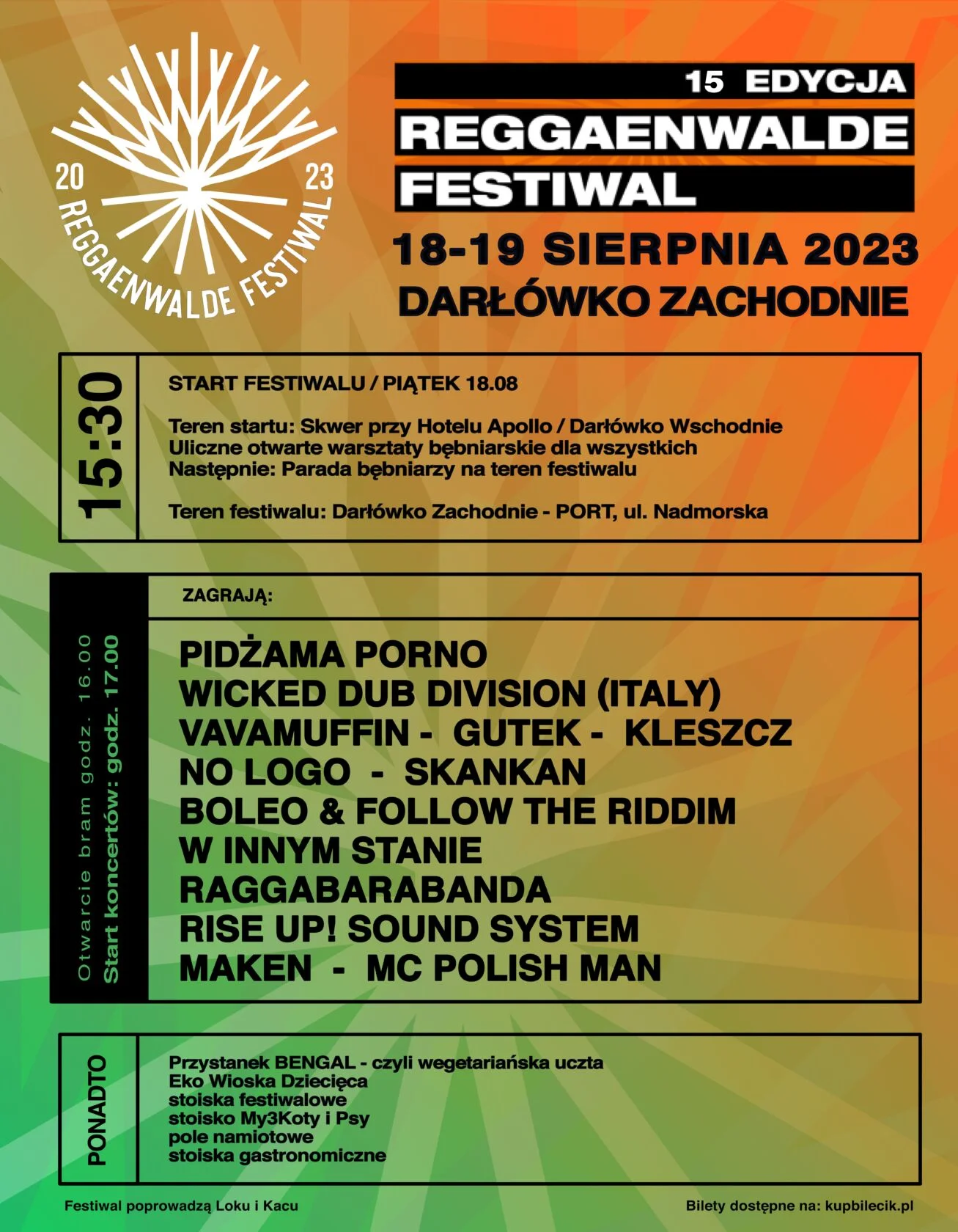 15 lat Reggaenwalde Festiwal